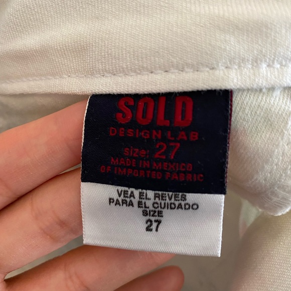 Design Lab Floral Denim Shorts - Picture 6 of 6